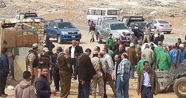 بالفيديو والصور.. رئيس جهاز العاشر يقود حملة لإزالة تعديات على 45 فدانا