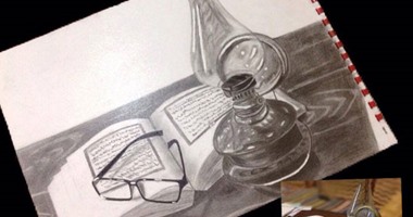 صحافة المواطن.. الفنانة آية أيوب تشارك بمجموعة رسومات بالألوان الخشبية