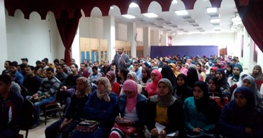 بالصور.. محاضرة بعنوان "مفاتيح النجاح" برعاية شباب جامعة القاهرة