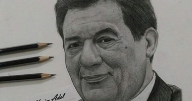 قارئ يشارك بمجموعة صور تبرز موهبته فى رسم "البورتريه"