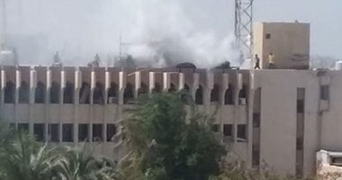 السيطرة على حريق محدود فى نفايات أعلى سطح مديرية أمن البحر الأحمر