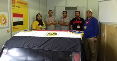 بالصور.. علم مصر يزين سيارات الفرق المشاركة بماراثون شل البيئى فى الفلبين