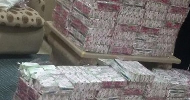 ضبط 28 ألف قرص مخدر بحوزة عاطل بالمنيا