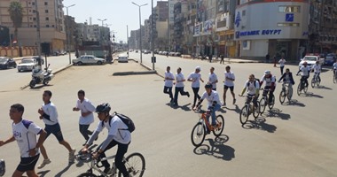 بالصور.. رئيس جامعة طنطا يطلق إشارة بدء الماراثون الخيرى لمستشفى 57357