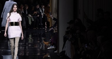 تصميمات تناسب الأجساد الـ"كيرفى" فى عرض دار أزياء Balmain بباريس