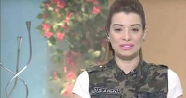 مروة صبرى تكشف حقيقة ارتدائها لزى u.s ARMY