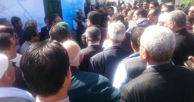 وزير الرى يتفقد مشروعات تطوير محافظات الرى والصرف بمحافظة البحيرة