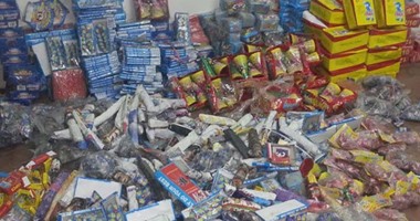 ضبط 55 ألف صاروخ ألعاب النارية فى الإسكندرية
