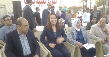 بالصور.. وزيرة التضامن الاجتماعى تشهد الحفل الختامى لمبادرة "لعيبة بلدنا"