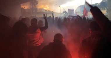 بالفيديو.. تشديدات أمنية فى العاصمة البرتغالية قبل الديربى بين بنفيكا ولشبونة