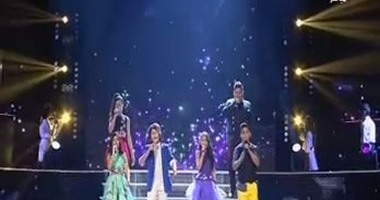 بالفيديو.. أبطال the voice kids يغنون "إحنا الحياة" ويشعلون حماس اللجنة
