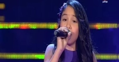 بالفيديو.. المصرية جويرية تغنى "الورد البلدى" بعرض the voice kids الأخير