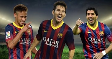 MSN غير قابل للمس فى برشلونة مع إنريكى