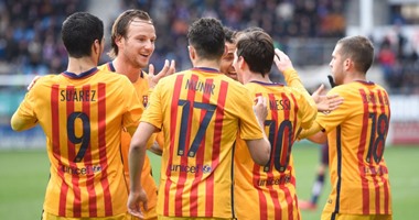 بالفيديو.. مئوية "MSN" تتصدر أبرز 7 أرقام من فوز برشلونة على إيبار