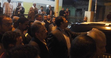 وزير الصحة ومحافظا شمال سيناء والشرقية يتقدمون جنازة المسعف رضا شحاتة