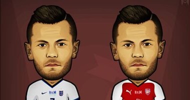 بالصور.. شاهد "محرز وأوزيل وويلشير" بالكارتون
