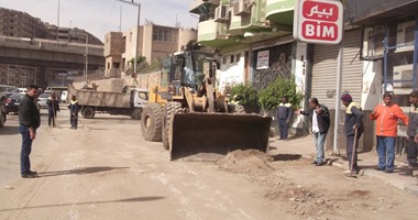 حملة نظافة موسعة ببعض مدن القليوبية تحت شعار "حلوة يا بلدى"