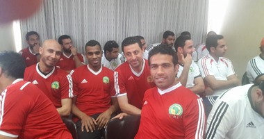 محمد حمص وأبو جريشة فى دورة رخصة التدريب "B"