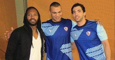 يد الزمالك يحتفل بعيد ميلاد "شيكابالا" فى حضور كهربا والعمارى