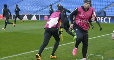 بالصور.. ناينجولان يغادر مران روما الأخير قبل لقاء ريال مدريد للإصابة