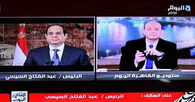 السيسى محدثا المصريين: "هقابل ربنا وأقول له حاولت أعمر وأبنى"