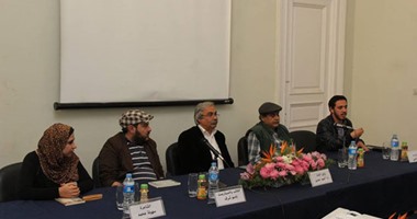 بالصور..أمسية أدبية بـ"فنون جميلة" جامعة الإسكندرية للكاتب باسم شرف