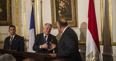 بالصور.. وزير الخارجية: مبادرة فرنسا لإنهاء الصراع فى فلسطين تحقق طموحات الفلسطينيين
