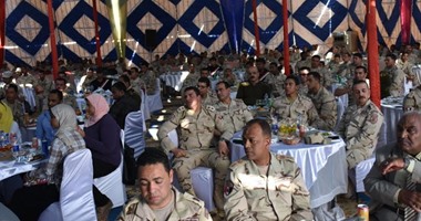 بالصور.. القوات المسلحة تحتفل بيوم الشهيد فى أسوان