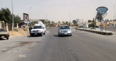 فتح الطريق الدولى القنطرة العريش بعد قطعه عدة ساعات