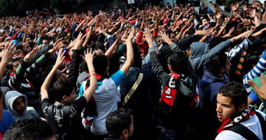 وقفة احتجاجية للألتراس بالفيوم للتذكير بمجزرة بورسعيد