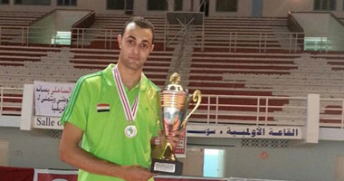 أحمد قطب أفضل لاعب فى البطولة الأفريقية للطائرة