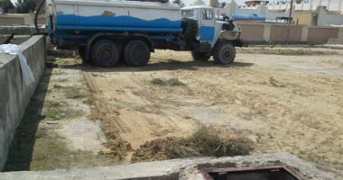 غدا .. تطهير خزانات مياه الشرب فى كفر المياسرة بدمياط