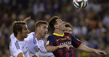 بارترا يتعادل لبرشلونة مع ريال مدريد 