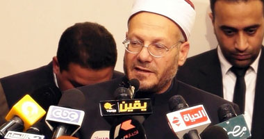 مفتى الجمهورية: الإقبال الكثيف على الدستور واجب وطنى