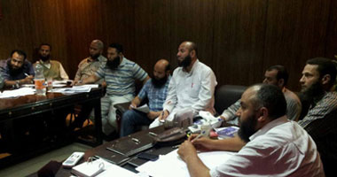 اجتماع غرفة عمليات حزب النور بالبحيرة لدعم السيسى