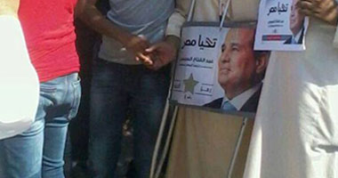 بالصور.. مؤتمر جماهيرى ببئر العبد بسيناء لدعم السيسى