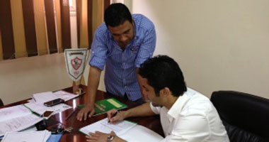 الصقر يحصل على مقدم التجديد للزمالك أول أغسطس