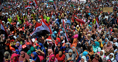 مسيرتا الأنبا موسى وإمبابة تصلان ميدان التحرير