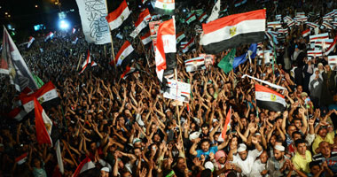 مسيرة حاشدة من رابعة العدوية تتجه إلى الحرس الجمهورى