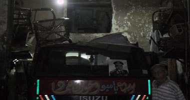بالصور.. محل "موبيليات بامبو" بوسط البلد يخشى مهاجمته