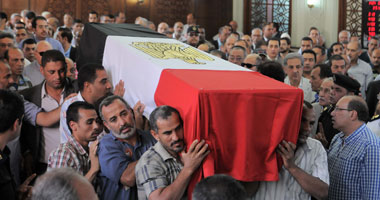 جنازة اللواء أحمد رشدى وزير الداخلية الأسبق