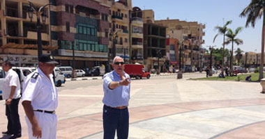 نشر مجموعات أمنية مسلحة بالذخيرة الحية لصد أى اعتداء على أقسام الشرطة