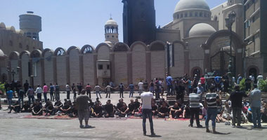 القبض على معاون محكمة حاول دخول كنيسة مارى جرجس بسوهاج منتحلاً صفة سيادية