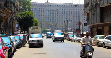 سيولة مرورية بالتحرير عقب فتح الميدان أمام السيارات
