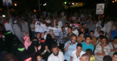 أهالى قوص يعترضون مسيرة للإخوان بقنا
