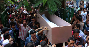 تشييع جثامين 16 شهيدا من الجيش الليبى بمقر المنطقة العسكرية
