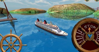 جرب محاكاة قيادة السفن فى لعبةCruise Ship 3D Simulator لمستخدمى أندرويد