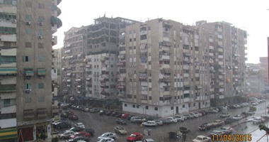 هطول أمطار غزيرة على مدينتى بورسعيد وبور فؤاد
