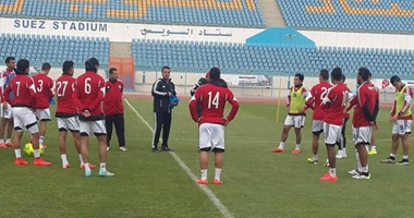 بالصور.. المنتخب الأولمبى يختتم استعداداته لمواجهة بوروندى