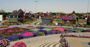 "دبى ميراكل جاردن" تفوز بجائزة سياحة الحدائق العالمية 2015
